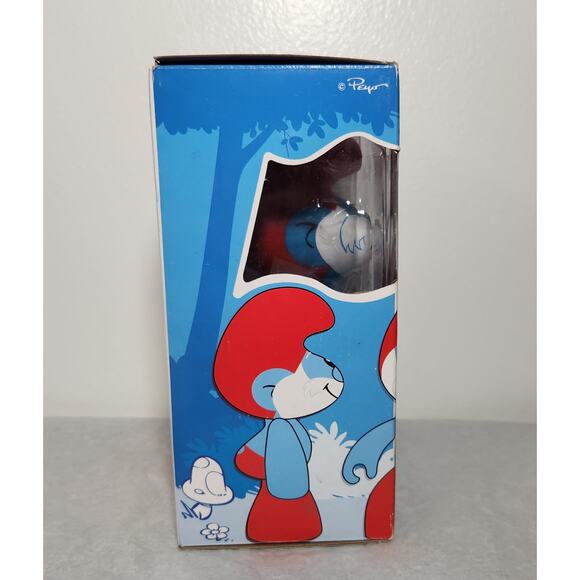 Jakks Pacific The Smurfs Papa Smurf 6.5" Vinyl Figure 2009 Open Box - Picture 4 of 6